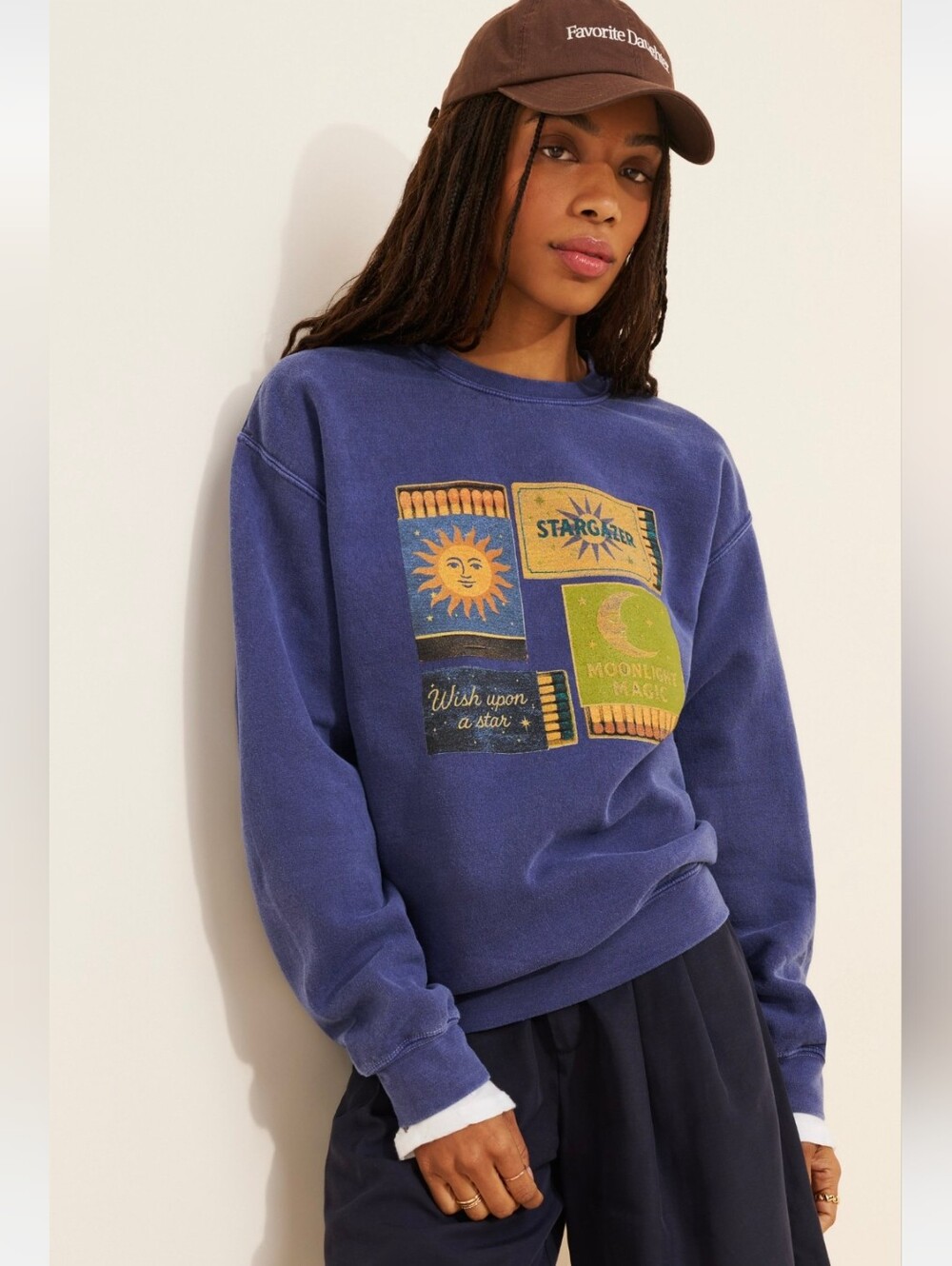Sunday Market Celestial Matchbox Sweatshirt